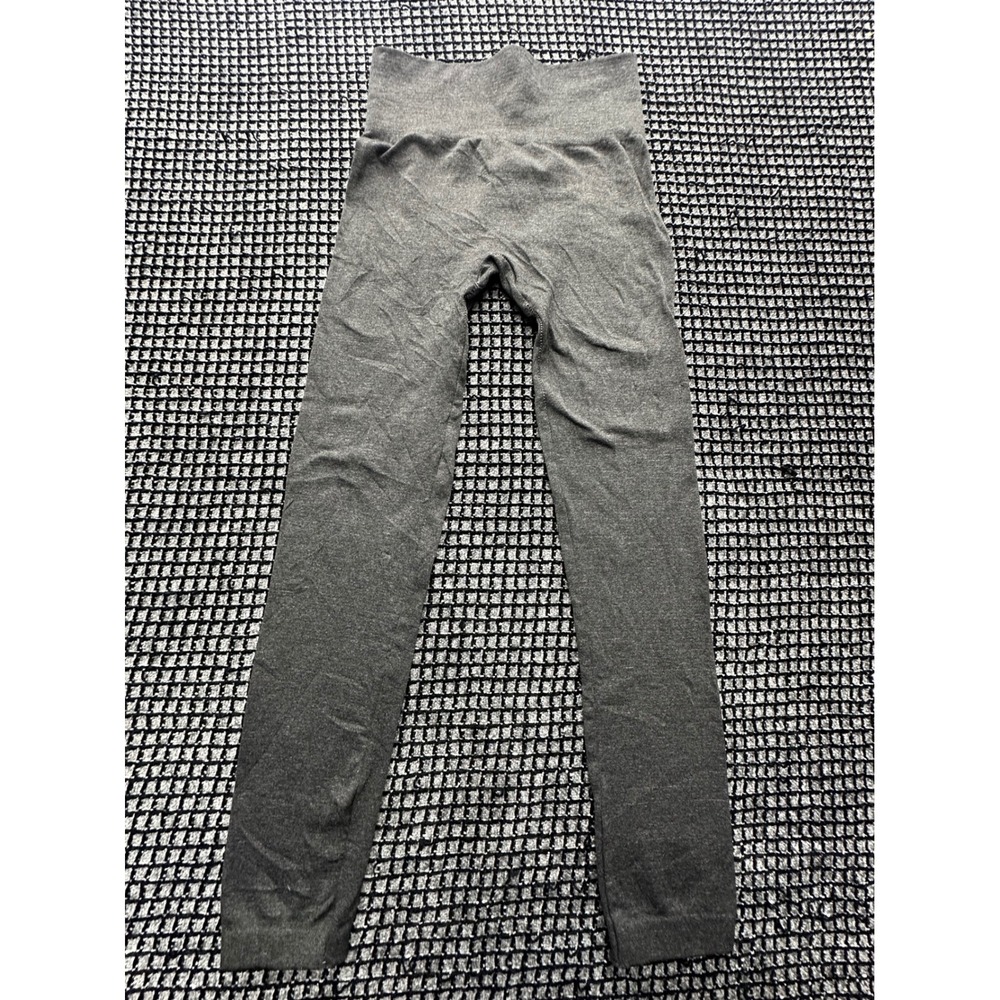 IUUI Fleece Lined Leggings Womens One Size‎ GreyHigh Waisted Thermal